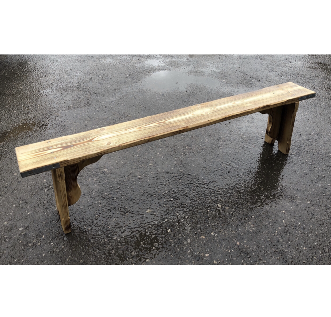 6ft Wooden Bench