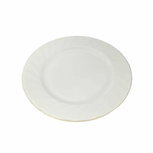 Vintage Gold Band Fine China Dinner Plate 9" (23cm)