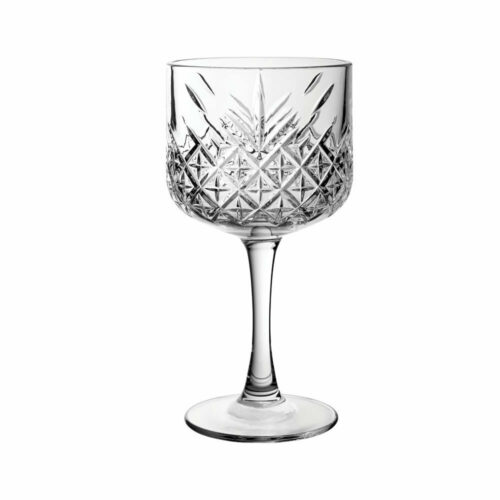 Crystal Cut Clear Cocktail Glass