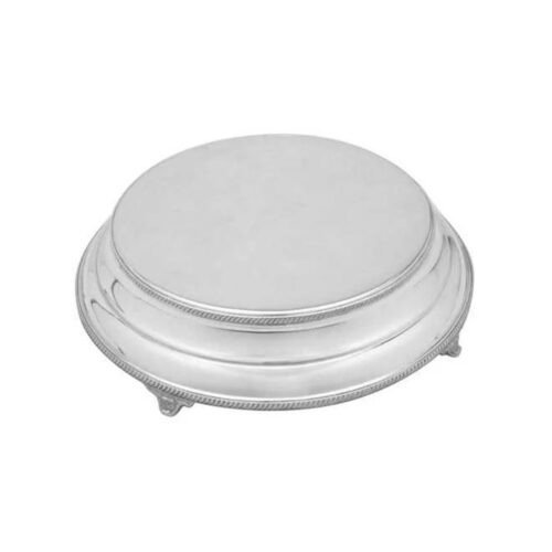 Silver-Plated - 16" Round Edged Cake Stand
