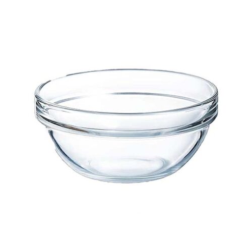 Glass condiment dish