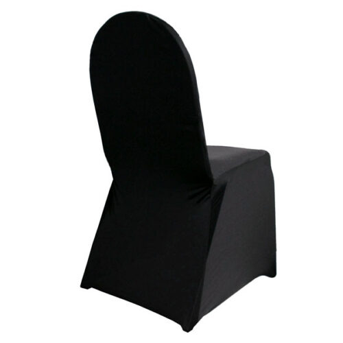 Black Stretch Chair Cover