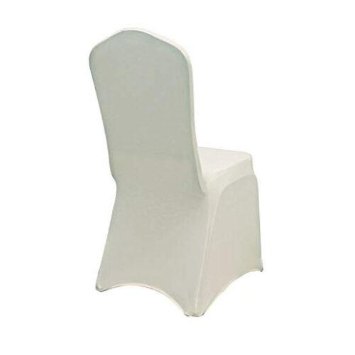 Ivory Stretch Chair Cover