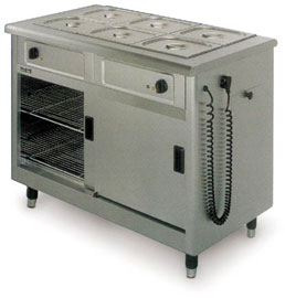 Hot Cupboard c/w Bain Marie