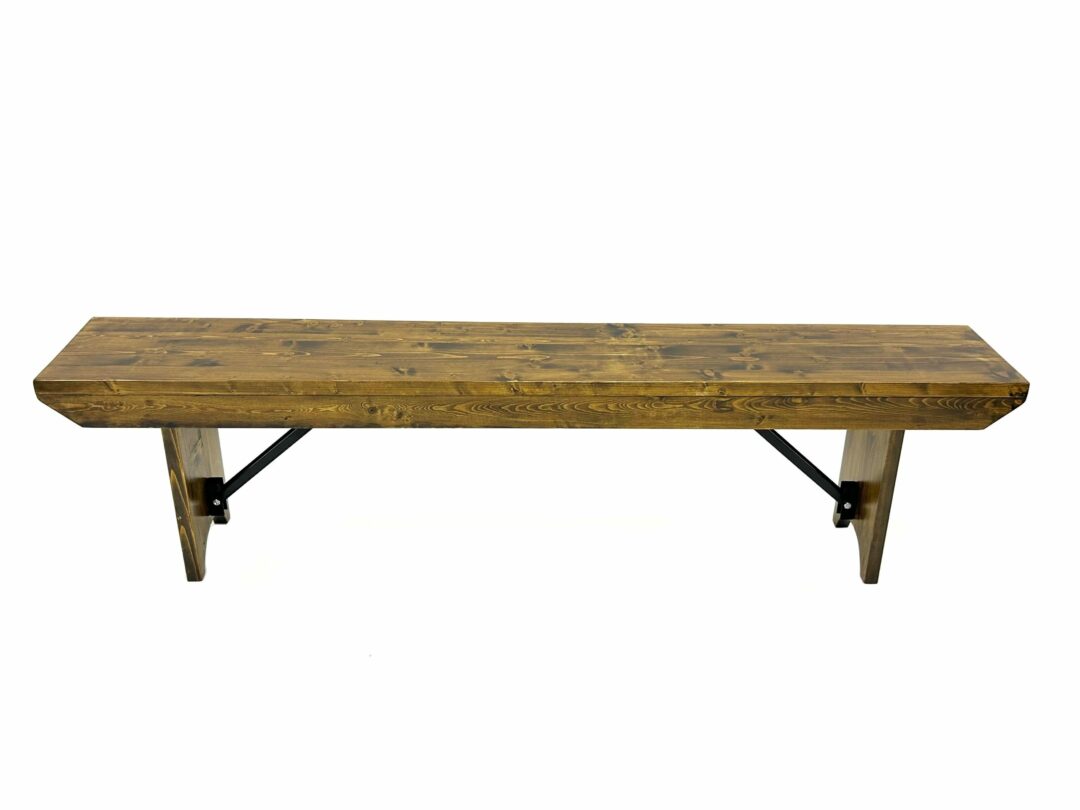 Foldable Rustic Bench