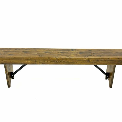 Foldable Rustic Bench