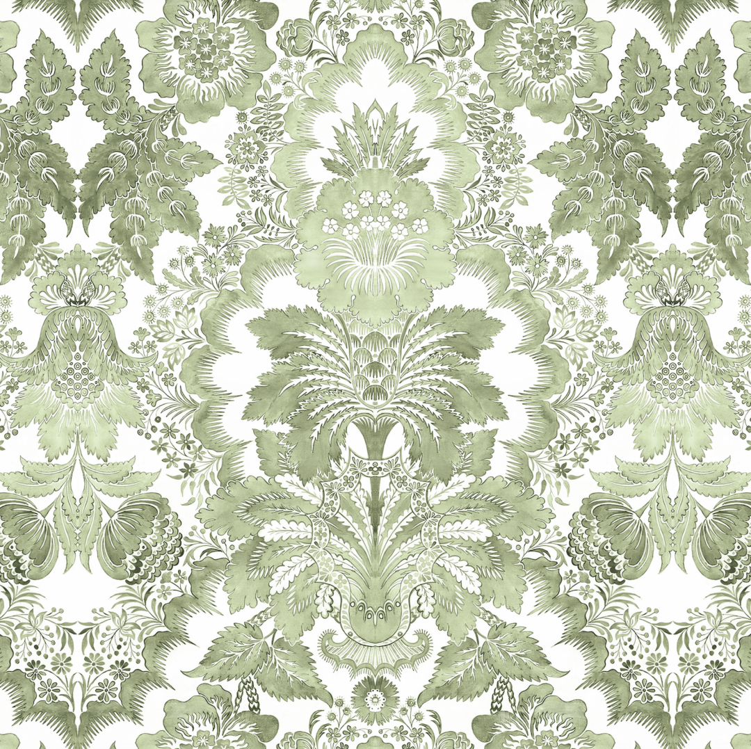 Anna-Marie Green Tablecloth
