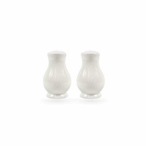 Classic White Condiment Set