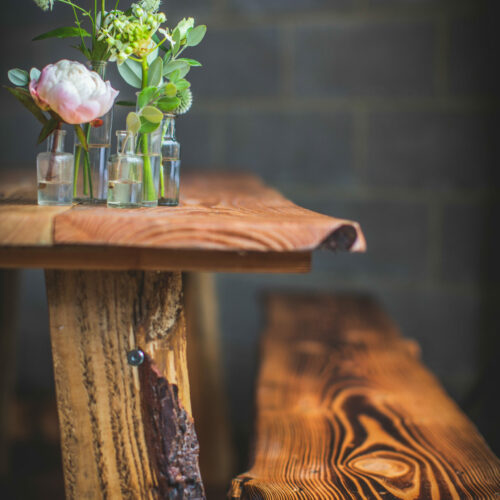 Rustic 6ft Trestle Table
