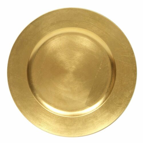 Gold Acrylic Charger Plate