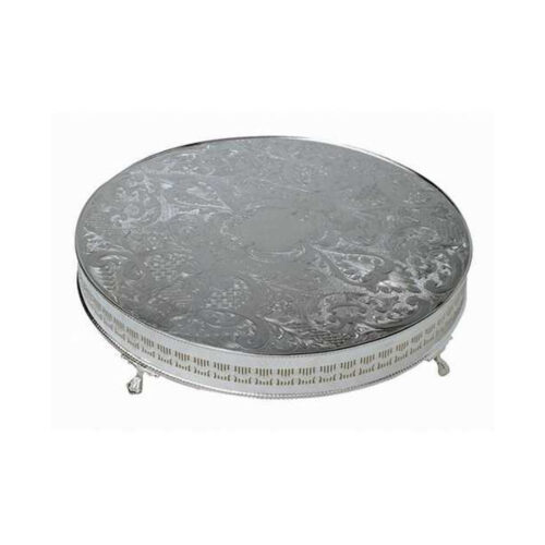 Cake Stand - Silver Plated - 16" Round