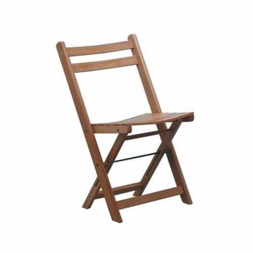 Natural Wooden Folding Chair