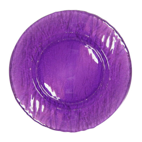 Purple Charger Plate - Acrylic
