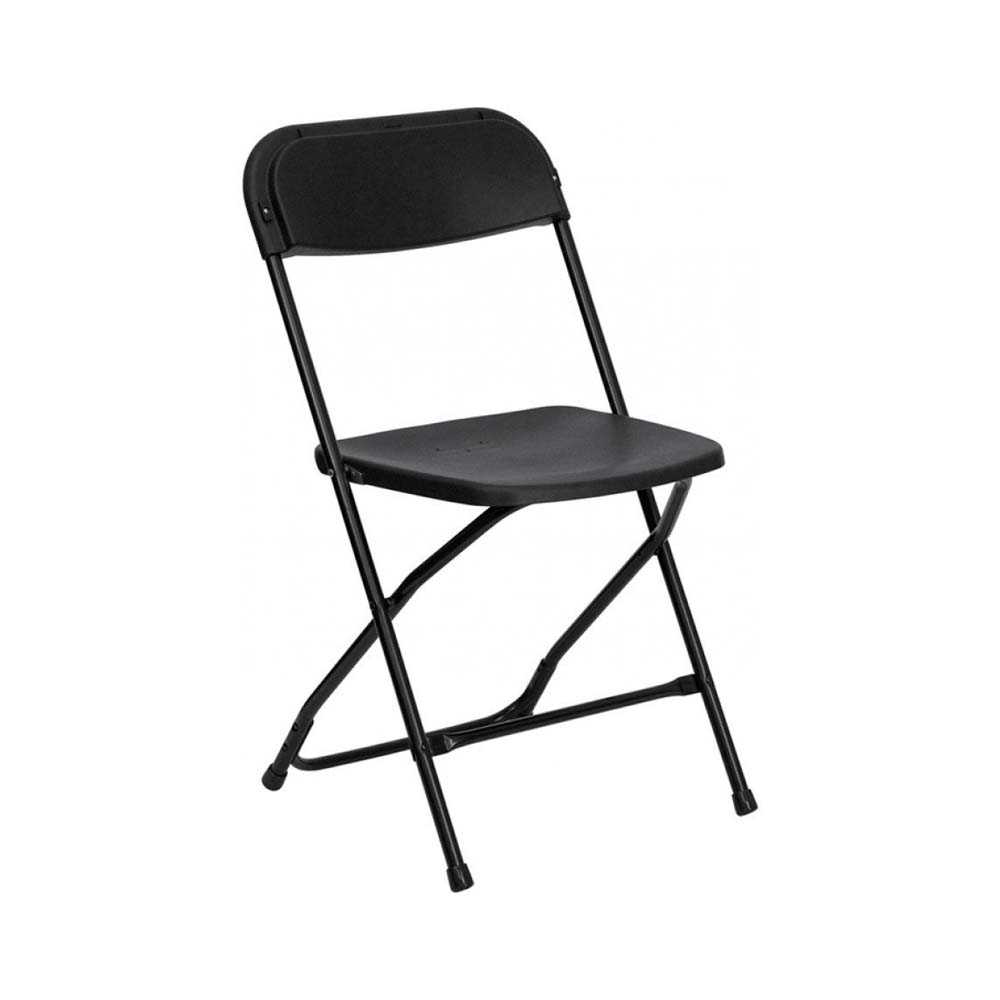 Samsonite Folding Chair Black Plastic