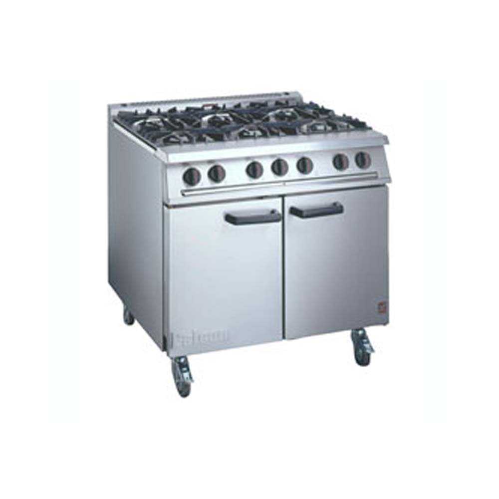 Six Burner Oven (Gas)