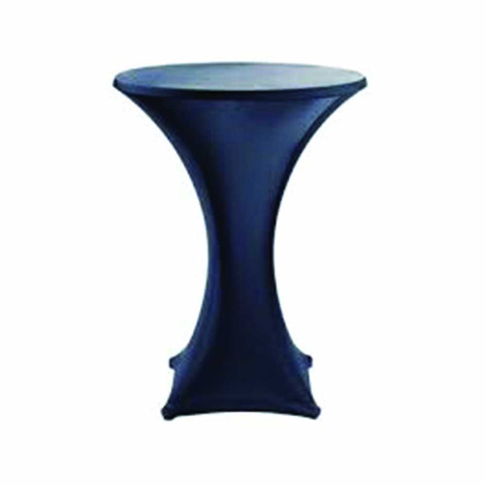 Stretch Poseur table cover Black