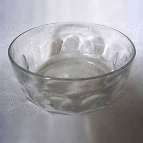 Salad Bowl Glass 7" Vintage Style